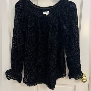 Women’s Knox rose long sleeve blouse. Size XS.